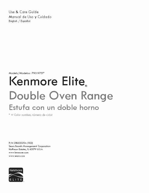 Kenmore Double Oven 790_9751-page_pdf